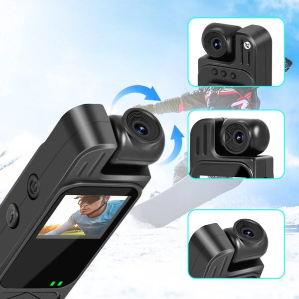 Portable HD 1080P Mini Camera Digital Video Recorder Worn Police Small Body Cam Infrared Night Vision Sports DV Camcorders - Image 4