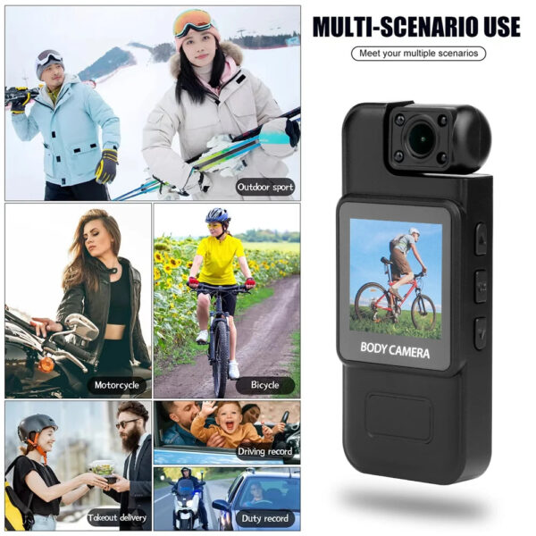 Ultra HD 4K WiFi Mini Camera Portable Digital Video Recorder Police Body Cam Infrared Night Vision Sports DV DVR Small Camcorder - Image 6