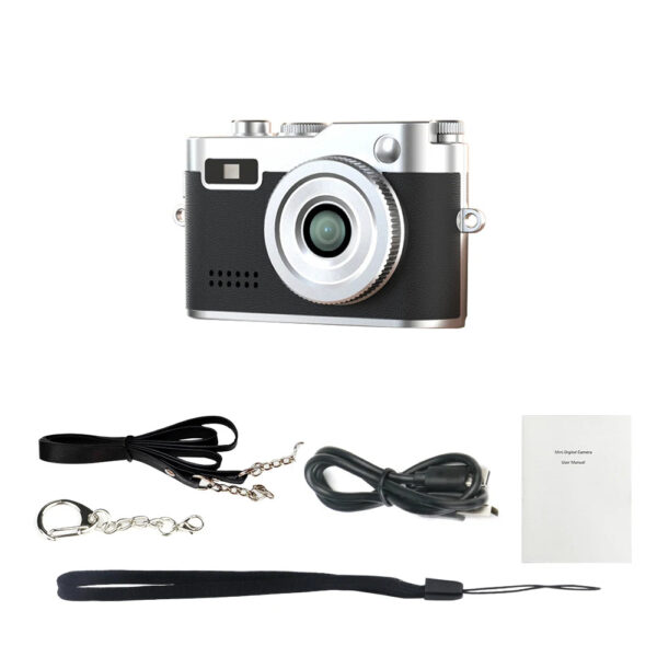 Mini Retro Campus Digital Camera HD Outdoor Travel Photo Camera Portable Kids Camera with 0.96 Inch Screen Portable Video Camera - Image 9