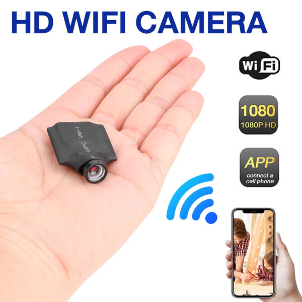 1080P High-Definition Wireless WIFI IP Mini Camera DIY Button Design Module Motion DVR Video Recorder Home Security P2P Camera - Image 5