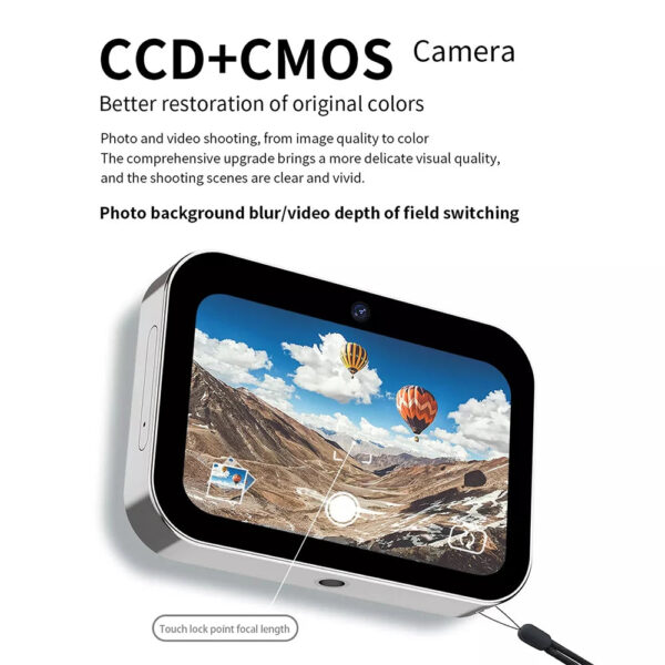 128G 4K Digital Camera Night Vision Triple Lens HD 64MP 3Inch Touch Screen Entertainment Digital Camera OTG Transmission 3600mAh - Image 5