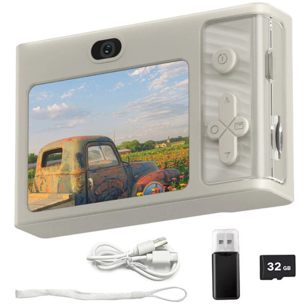 New 4K Digital Camera 1080P HD Travel Cameras 48Megapixels Cam for students Campus Selfie Entry-Level Photography Mini Retro CCD - Image 13