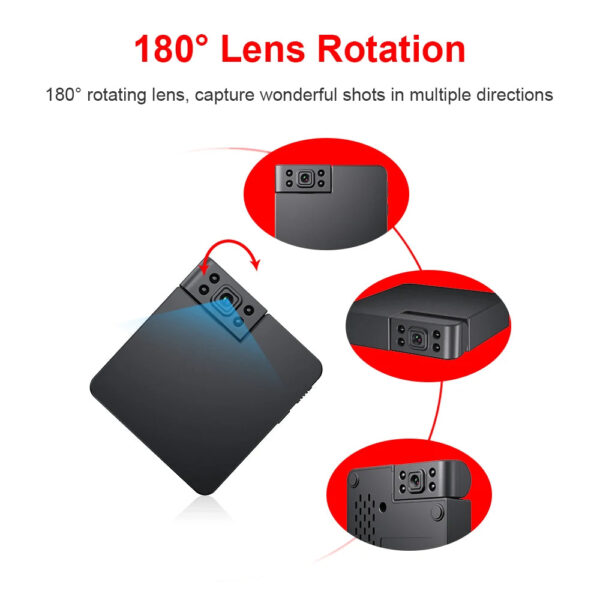 New Mini Wifi Camera,Wifi Camcorder,Wireless HD Video,IR Night Vision Home Security Surveillance Cam Monitor Indoor - Image 3