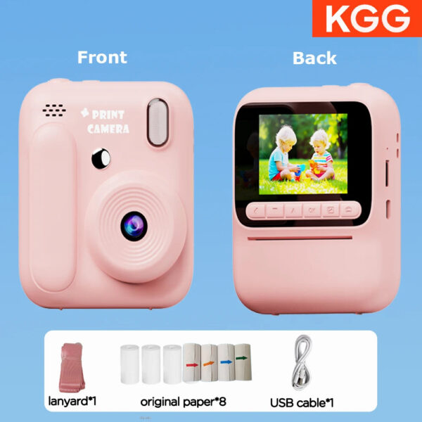 Color Printing Camera  Kids Instant Camera 32GB 1080P Thermal Print Digital Camera Print Photo Video Games Music Children Gift - Image 17