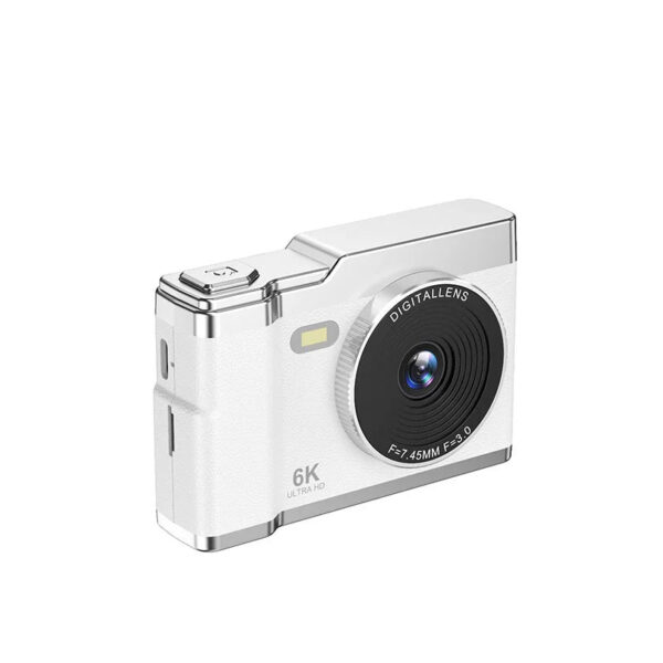 6K HD Digital Camera 2.4in IPS Display 8X Zoom 64MP Video Camera With Fill Light 4K Selfie Camera For Kids Students Teens 2025 - Image 14