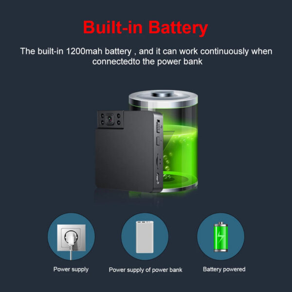 New Mini Wifi Camera,Wifi Camcorder,Wireless HD Video,IR Night Vision Home Security Surveillance Cam Monitor Indoor - Image 6