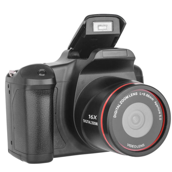 1080P 16MP Digital Camera with 2.4 Inch LCD Screen Camcorder Vlogging Camera for Photography and Video - Image 4