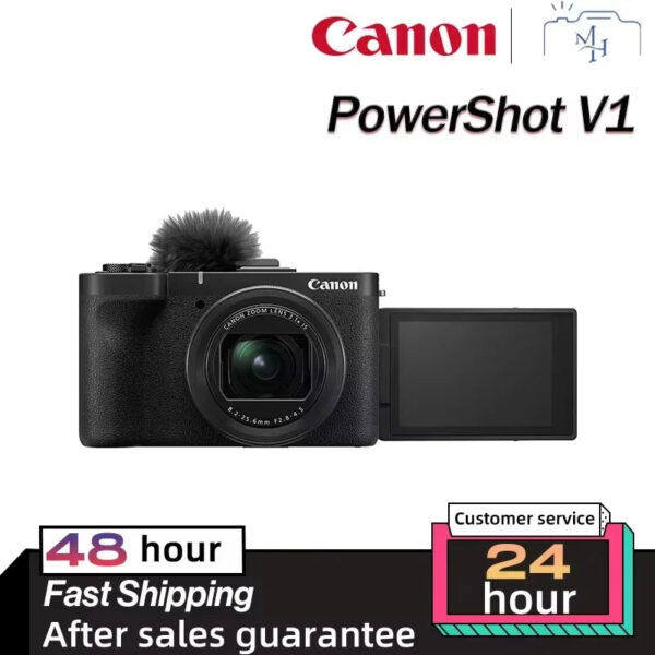 Canon PowerShot V1 Portable Small Card Digital Camera 4K Video Optical Anti Shake Vlog Outdoor Live Streaming V1 - Image 9