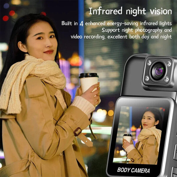Xiaomi Ultra HD 4K WiFi Mini Camera Portable Digital Video Recorder Body Cam Infrared Night Vision Sports DV Small Camcorder - Image 4