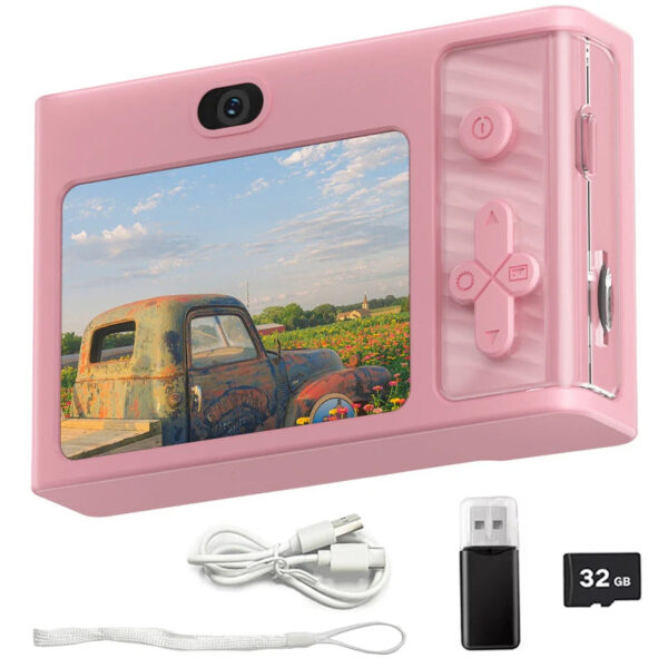 New 4K Digital Camera 1080P HD Travel Cameras 48Megapixels Cam for students Campus Selfie Entry-Level Photography Mini Retro CCD - Image 14