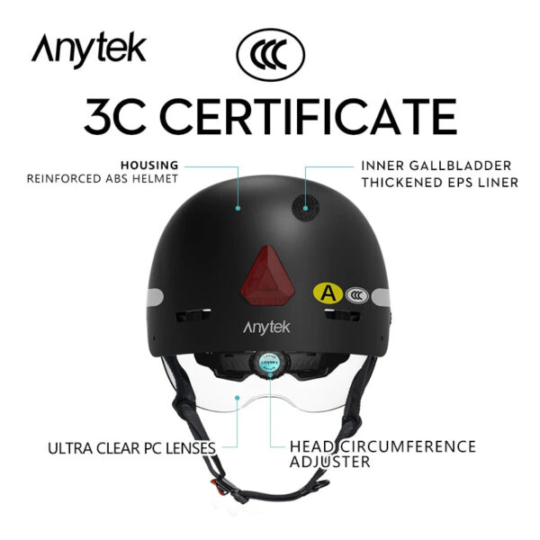 Anytek 2MP 1080P  Water-proof Helmet Sports DV Action Camcorder For Cycling Riding Camera Motorbike Video Digital Camera - Image 5