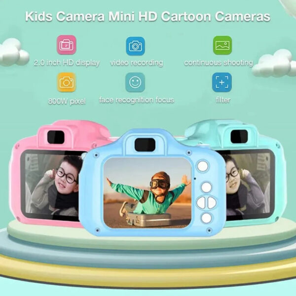 Children Mini Digital Camera Can Take Pictures HD Video Small Camera Photography Children Birthday Gift Kids Toys for Kids 2025 - Image 3