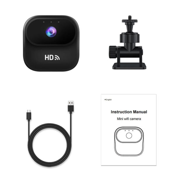 Ourlife A800 Mini Camera 1080P WiFi Smart Home Security Camera Monitor Camcorders Video Surveillance Camera With Motion Tracking - Image 7