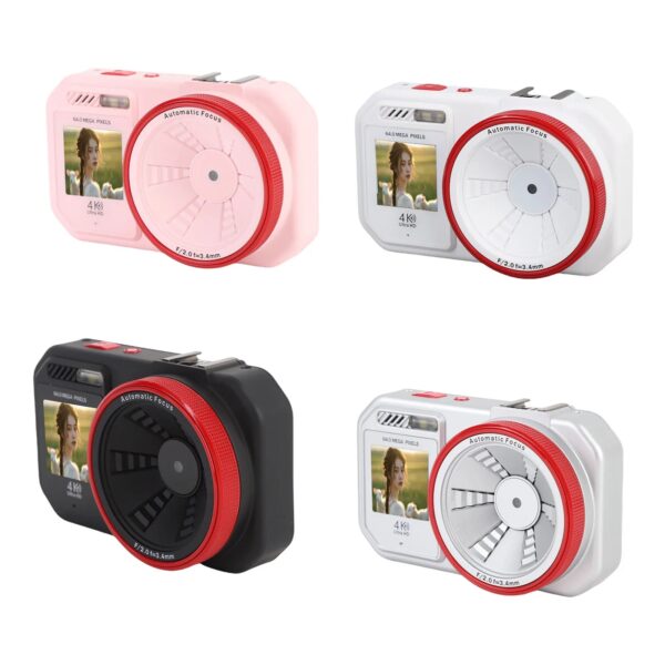 Digital Camera 64MP 2.8 Inch HD Screen 18x Digital Zoom Autofocus Selfie Portable Compact Camera for School Travel Photography - Image 3