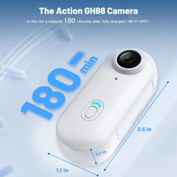1080P 128GB Small Hot selling WiFi wireless digital video portable thumb pocket action sports mini camera - Image 3