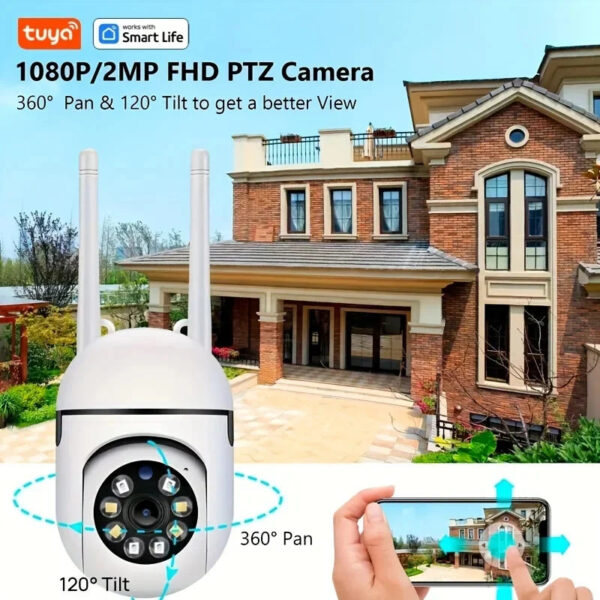 Smart 2.4G WiFi Indoor Camera Smart Home Security Video Surveillance Supprt Two Way Audio Mobile Motion - Image 3