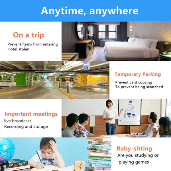 X5 Mini WiFi Camera 1080P HD Indoor Security IP Camera with Night Vision Motion Detection Home Baby Pet Surveillance Monitor - Image 6