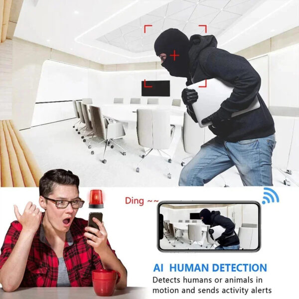 Full HD 1080p Mini Secret Camera XD WiFi Night Vision Camera IR-CUT Home Security Camera HD Video Recorder - Image 6