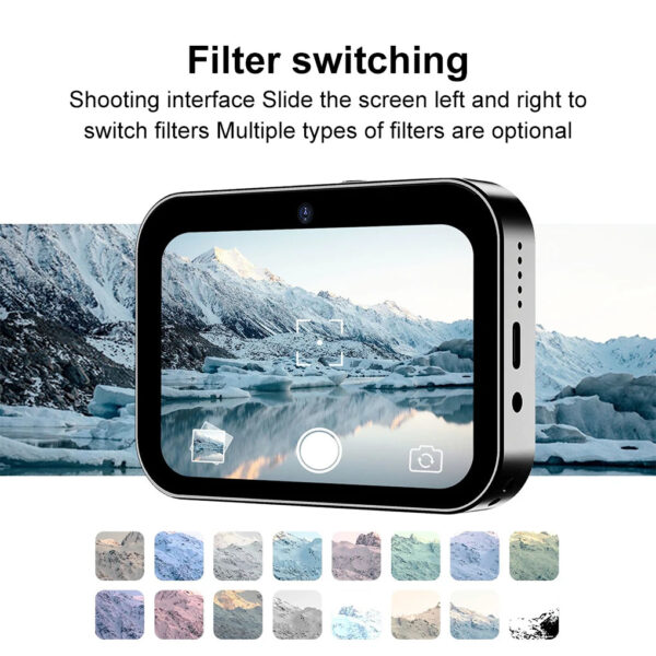 4K CCD Digital Camera 64MP Touch Screen Mini Digital Zoom IR Night Vision Video Camera Flash for Photography And Videography - Image 3