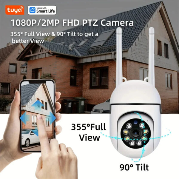 Smart 2.4G WiFi Indoor Camera Smart Home Security Video Surveillance Supprt Two Way Audio Mobile Motion - Image 4