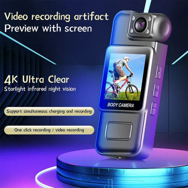 Xiaomi Ultra HD 4K WiFi Mini Camera Portable Digital Video Recorder Body Cam Infrared Night Vision Sports DV Small Camcorder - Image 5