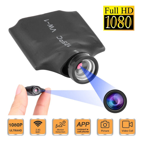 1080P High-Definition Wireless WIFI IP Mini Camera DIY Button Design Module Motion DVR Video Recorder Home Security P2P Camera - Image 3