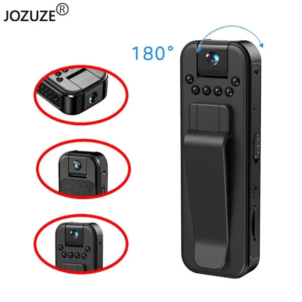 WIth Wifi 1080P Body Mini Camera Portable Small Digital Video Recorder Police BodyCam Infrared Night Vision Miniature Camcorder - Image 2