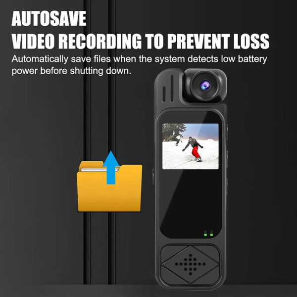 Portable HD 1080P Mini Camera Digital Video Recorder Worn Police Small Body Cam Infrared Night Vision Sports DV Camcorders - Image 5