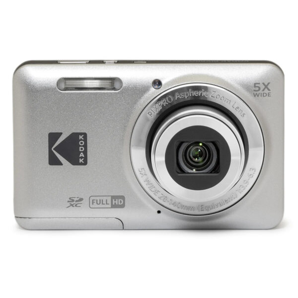 KODAK PIXPRO FZ5 Black 16MP Digital Camera 5X Optical Zoom 28mm Wide Angle 1080P Full HD Video 2.7" LCD Vlogging Camera - Image 10