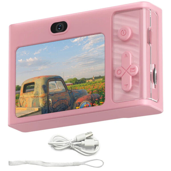 New 4K Digital Camera 1080P HD Travel Cameras 48Megapixels Cam for students Campus Selfie Entry-Level Photography Mini Retro CCD - Image 9