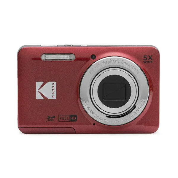 KODAK PIXPRO FZ5 Black 16MP Digital Camera 5X Optical Zoom 28mm Wide Angle 1080P Full HD Video 2.7" LCD Vlogging Camera - Image 11