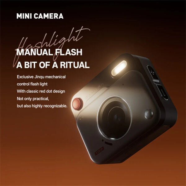 1080P HD Retro Digital Camera 48 Megapixels CCD Outdoor Photography Travel Camera Portable Student Children Campus Selfie Camera - Image 2