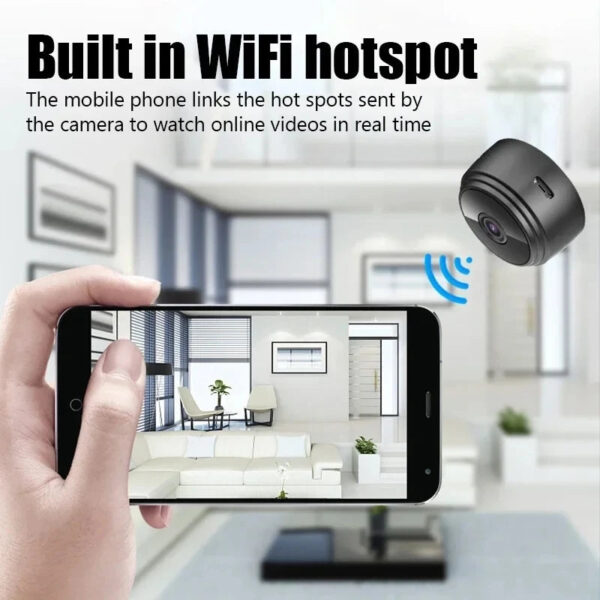 A9 Mini Camera WiFi Wireless Monitoring Security Protection Remote Monitor Camcorders Video Surveillance Smart Home - Image 4