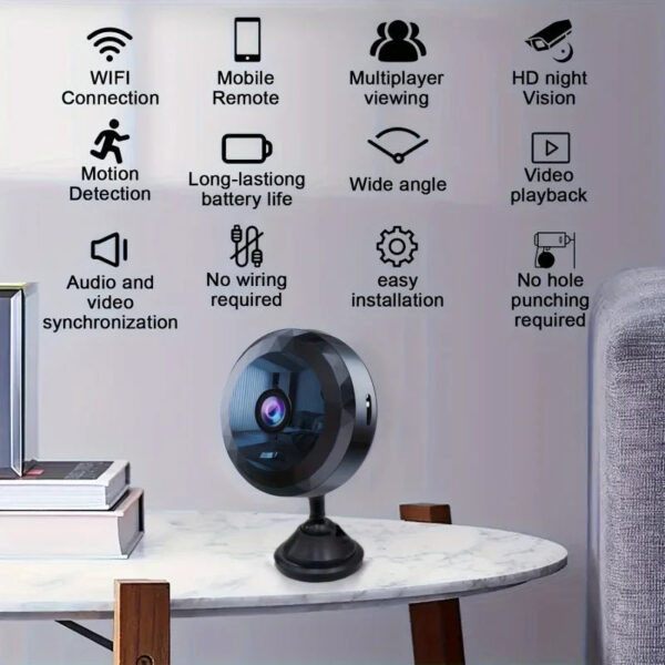 Xiaomi A11 Wireless Camera Mini Wifi Monitoring 1080p HD Video Security Camera Rechargeable Battery Motion Detection Camera - Image 5