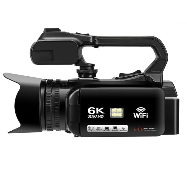 HD WIFI 6K Digital Camera 4.0 Touch Screen Video 270 Degree Rotation Night Vision 18X Digital Zoom - Image 8