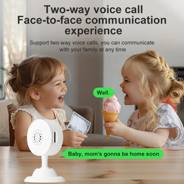 Xiaomi 4K WiFi Camera Smart Home Security Monitor Night Vision 2-way Audio Cloud Storage Mini Portable Camcorders For Baby Pet - Image 2