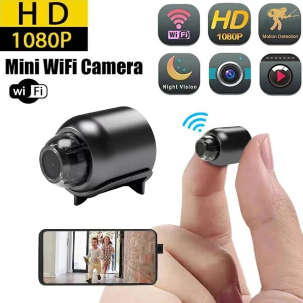X5 Mini WiFi Camera 1080P HD Indoor Security IP Camera with Night Vision Motion Detection Home Baby Pet Surveillance Monitor