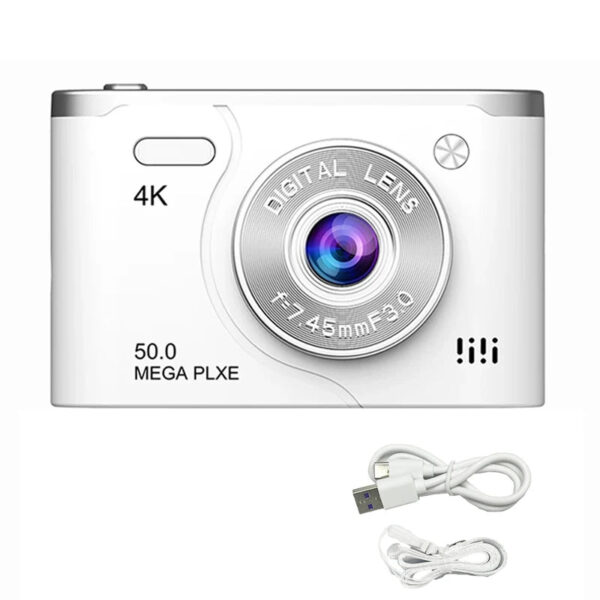 4K HD Digital Camera Dual Lens Photography Camera 2.4inch LCD CCD with Fill Light Camera Photo Video Camera for Travel Students - Image 15